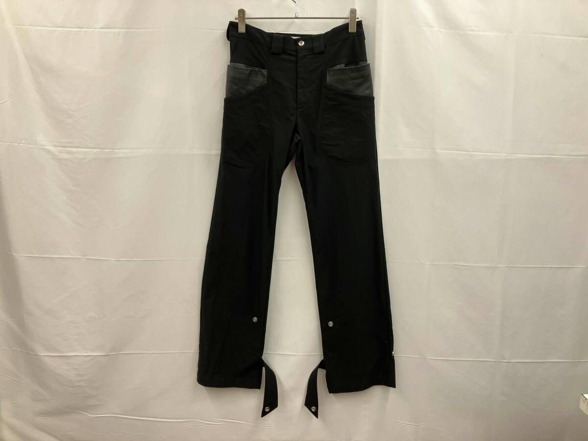 Kiko Kostadinov キコ コスタディノフ MCNAMARA UNIFORM TROUSERS パンツ サイズ46 ブラック 通年