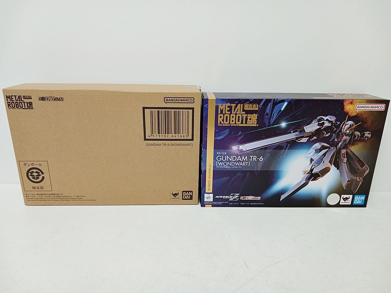新品未開封 輸送箱未開封METAL ROBOT魂ガンダムTR-6ウーンドウォート
