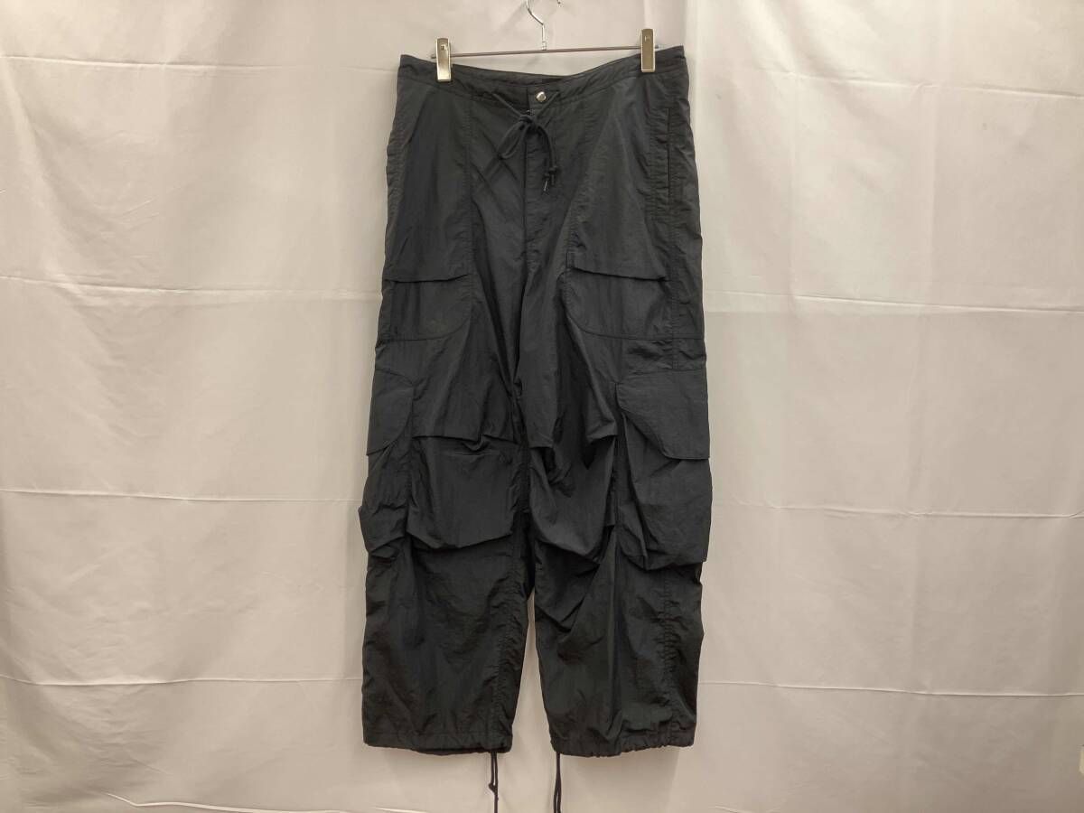 entire studios エンタイアスタジオ FREIGHT CARGO ES2395 POM カーゴパンツ M ブラック 通年