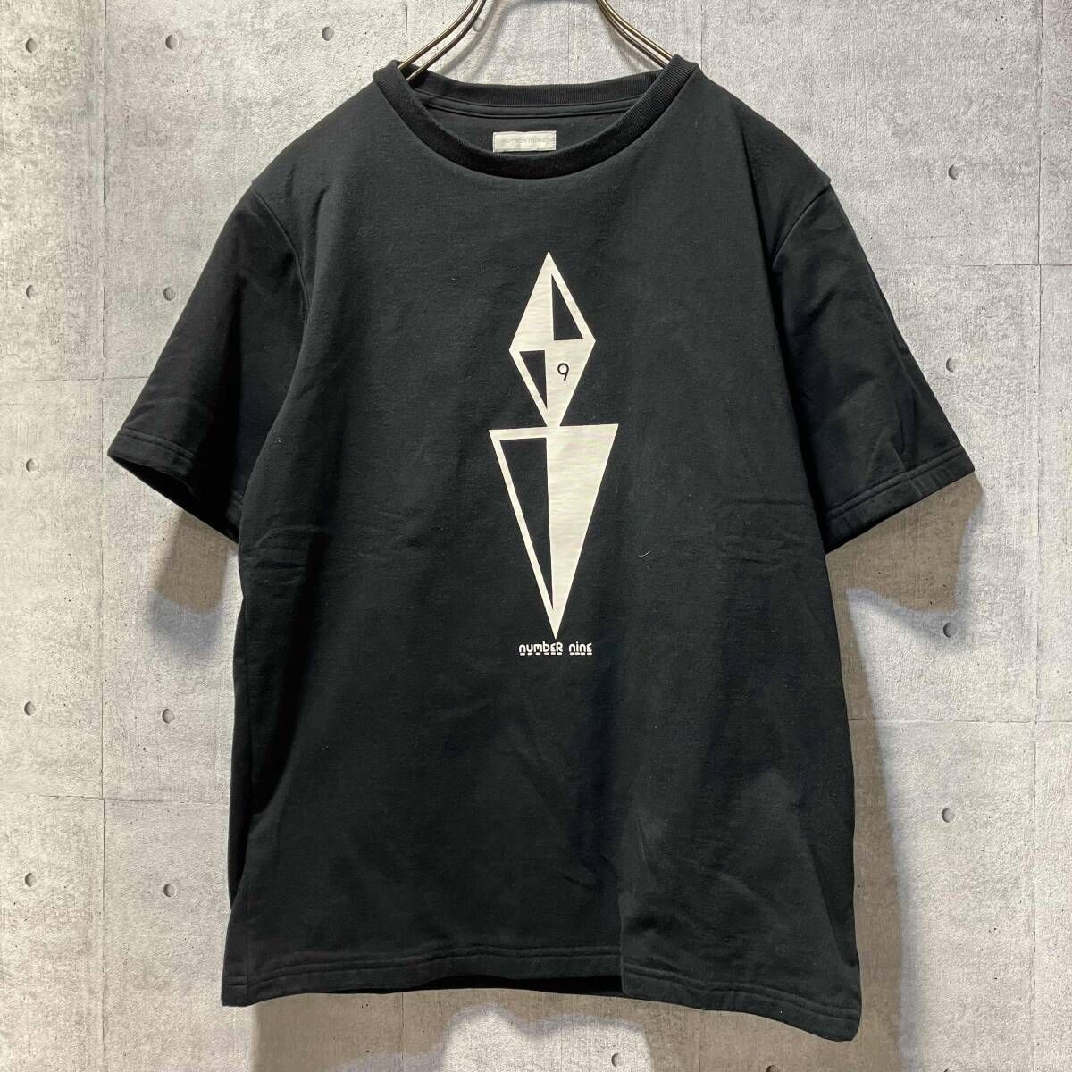 NUMBER (N)INE シールドプリント Tシャツ サイズ3 archive NUMBER (N)INE archiveブラック Tシャツ サイズ3 NUMBER (N)INE
