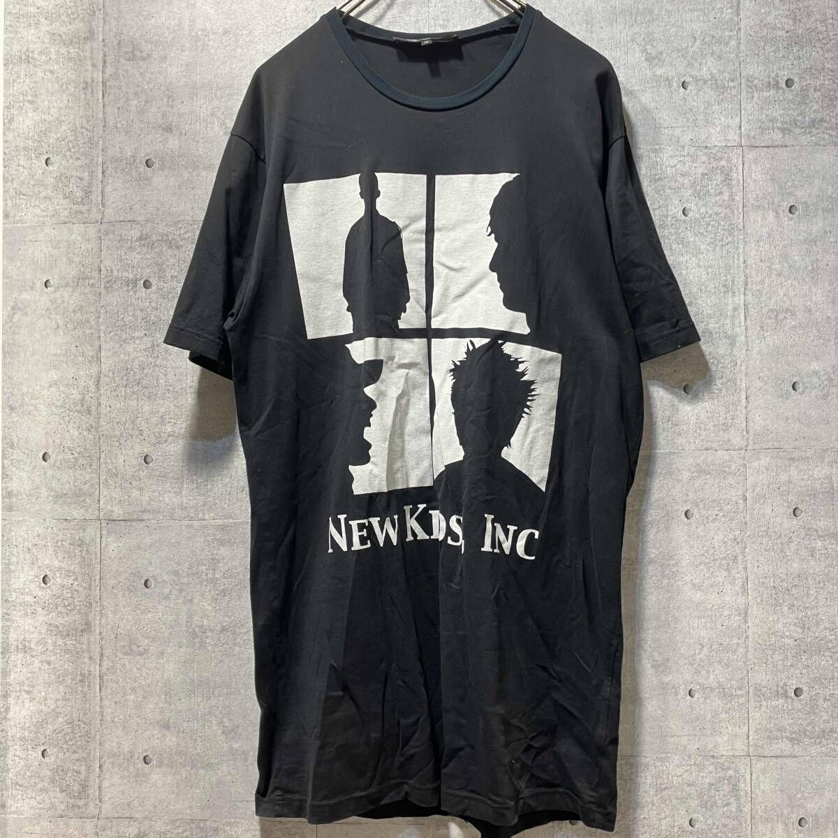 03ss archive RAF SIMONS 半袖Tシャツ 消費者期 NEW KIDS TEE サイズ46 ブラック アーカイブ ラフシモンズ 42,012円