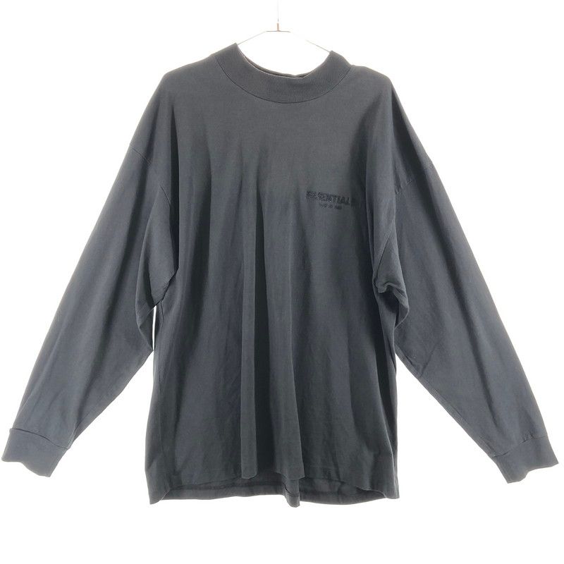 【中古美品】 FEAR OF GOD ESSENTIALS フィアオブゴッド エッセンシャルズ Front Logo L/S Tee 長袖Tシャツ 【147-260506-sy-02-otoh】