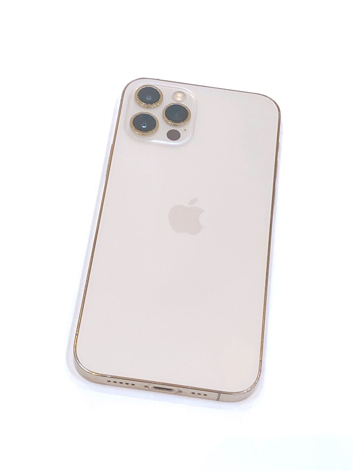 【4240】アップル iPhone 12 Pro MGM73J/A 128GB ゴールド ネットワーク利用制限無し SIMロック無し Apple アイフォン