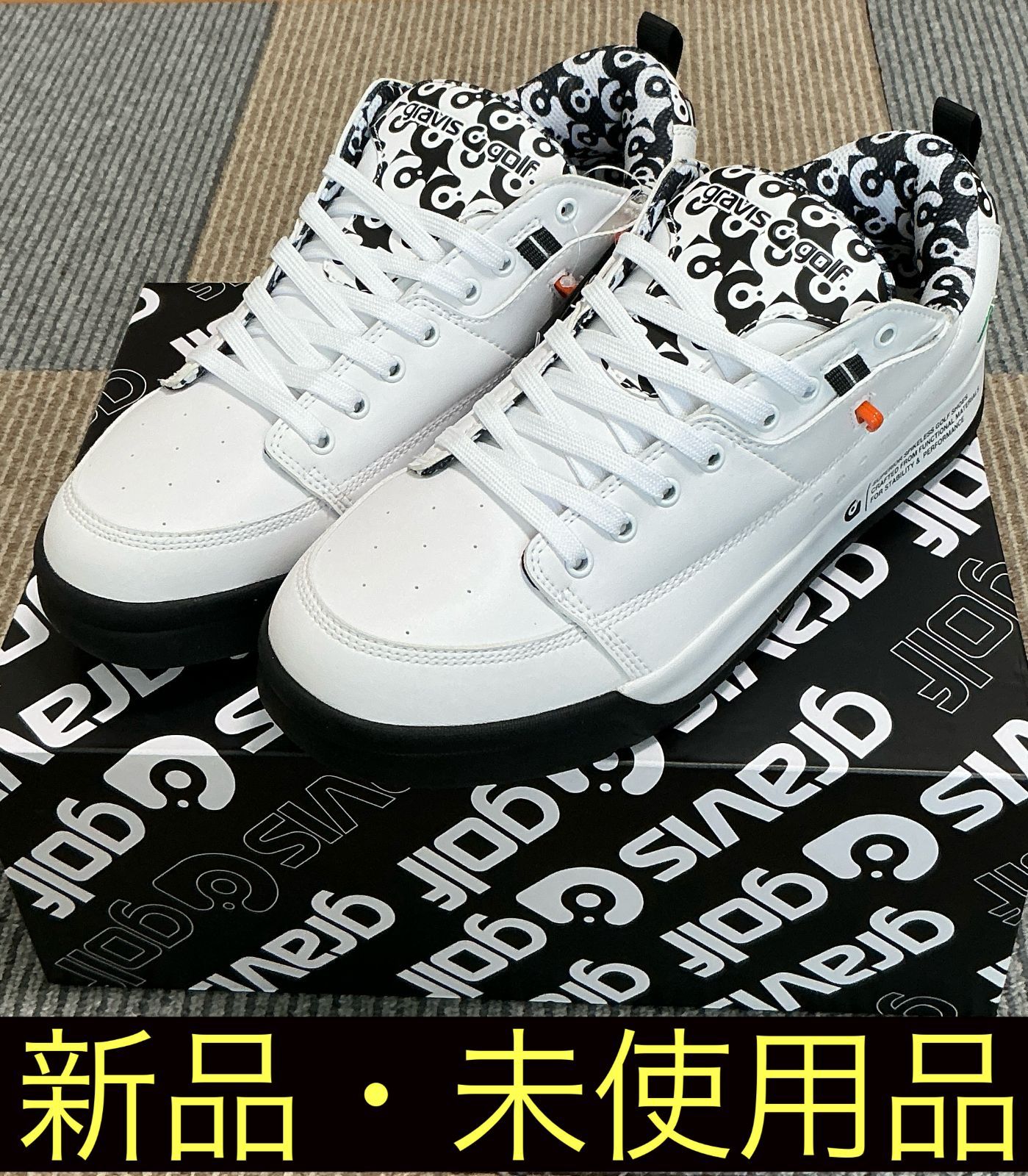 グラビス ゴルフシューズ gravis golf TARMAC GOLF 15910 ホワイト
