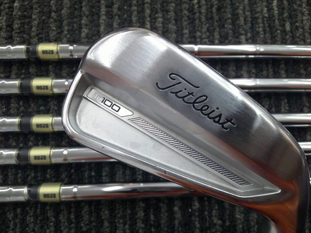 中古 アイアンセット タイトリスト T100 2023/Dynamic Gold/S200/27[2173]■博多