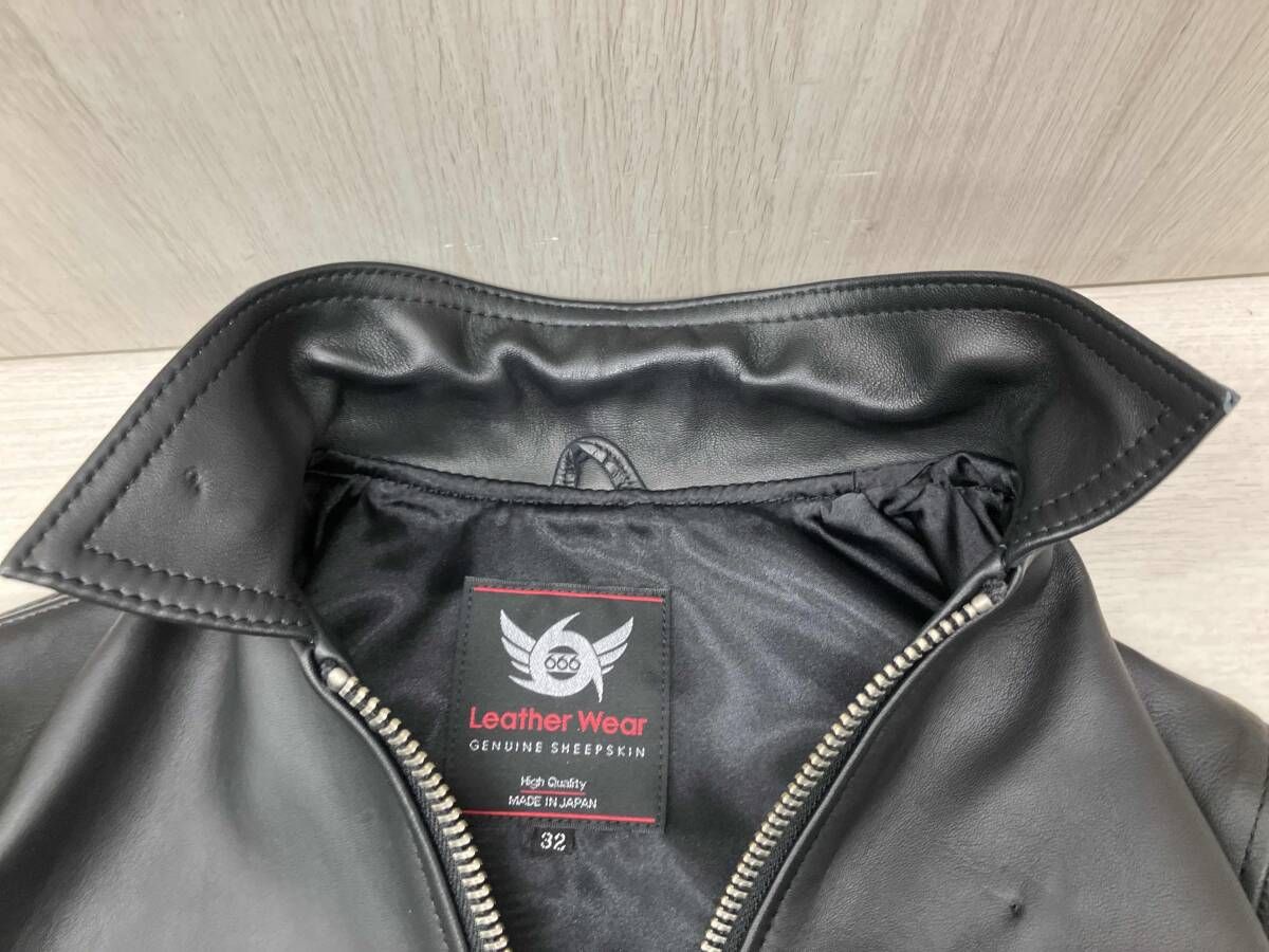 666 Leather wear トリプルシックスレザーウェア シングルライダース