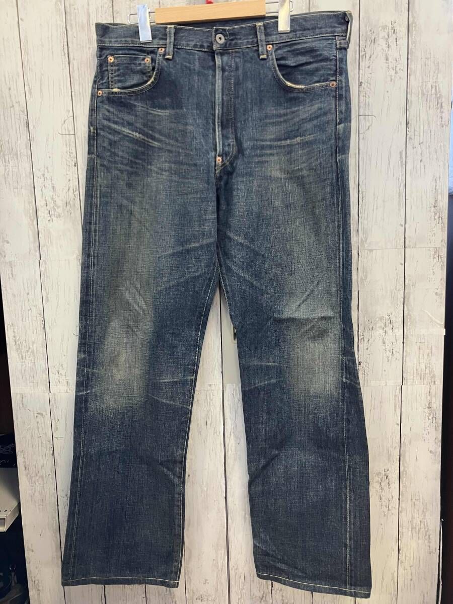 LEVI'S リーバイス ジーンズ 702-XX bigE シンチバック 革パッチ縮み