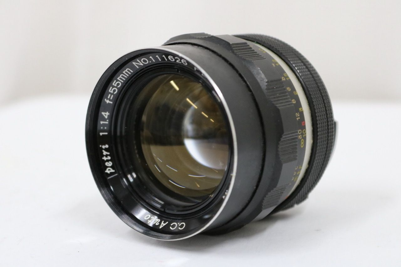 【訳あり品】 ペトリ Petri 55mm F1.4 レンズ e10967