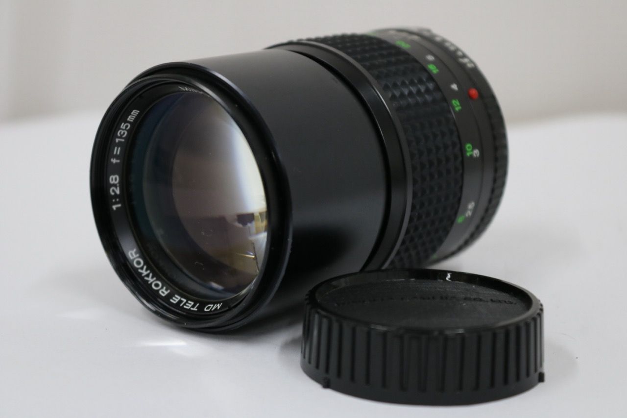 【訳あり品】 ミノルタ Minolta MD TELE ROKKOR 135mm F2.8 レンズ e10951