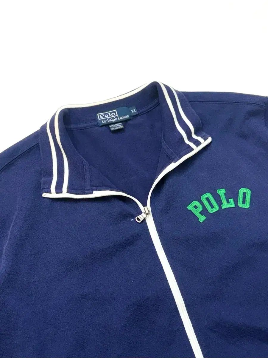 Polo ポロ ラルフローレン ロゴ ネイビー COLOR コットン トラック ジャケット