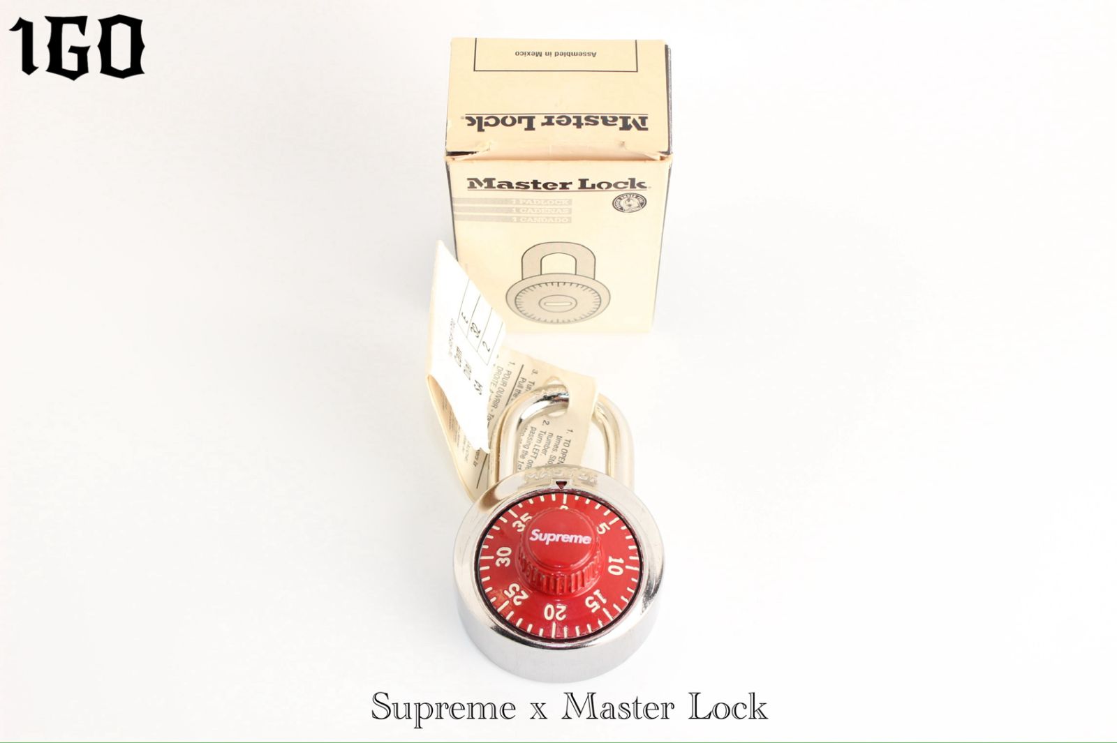 Supreme x Master Lock シュプリーム マスターロック 南京錠 ダイヤル 