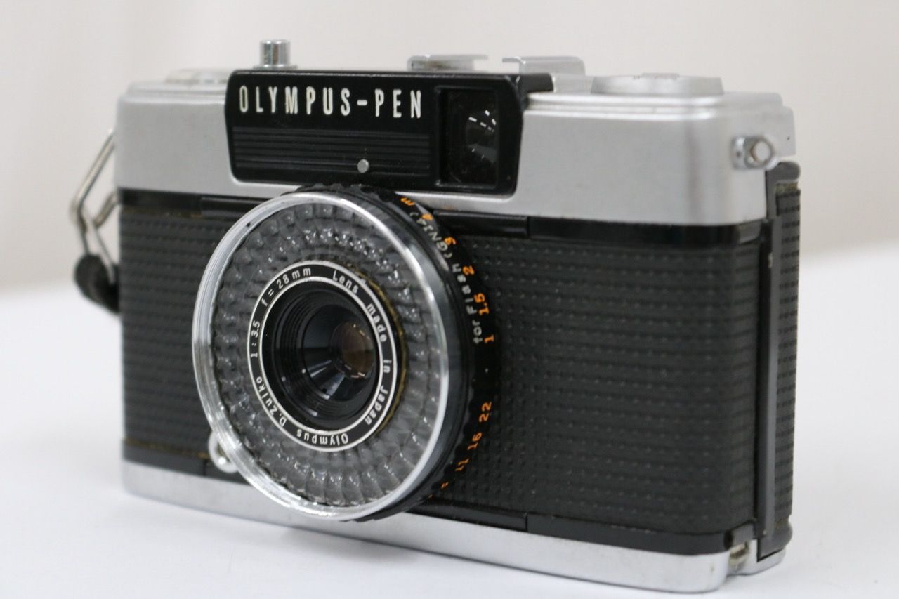 【返品保証】 オリンパス Olympus PEN EE-3 D.Zuiko 28mm F3.5 カメラ e10954