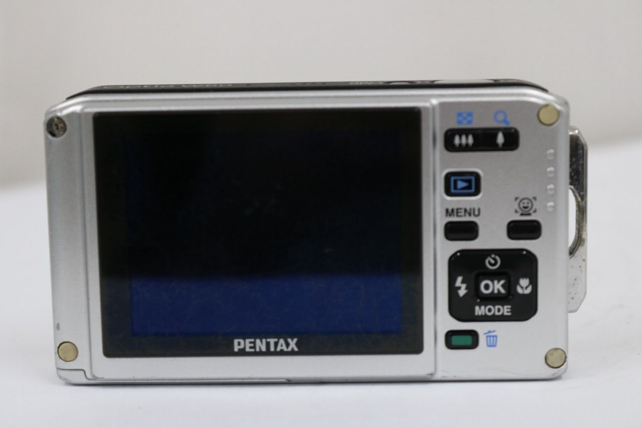 【返品保証】 ペンタックス Pentax Optio W60 5x バッテリー付き コンパクトデジタルカメラ e10936