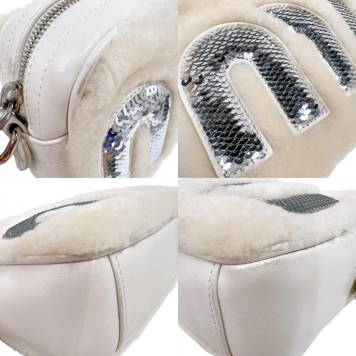 ミュウミュウ miu miu モントーネレターショルダーバッグ 5BH119 