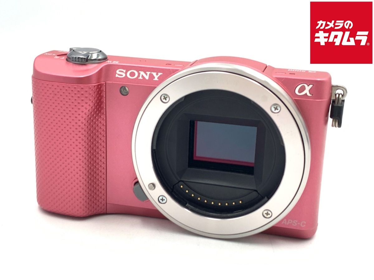 【中古】 【良品】 ソニー α5000 ボディ ピンク [ILCE-5000]