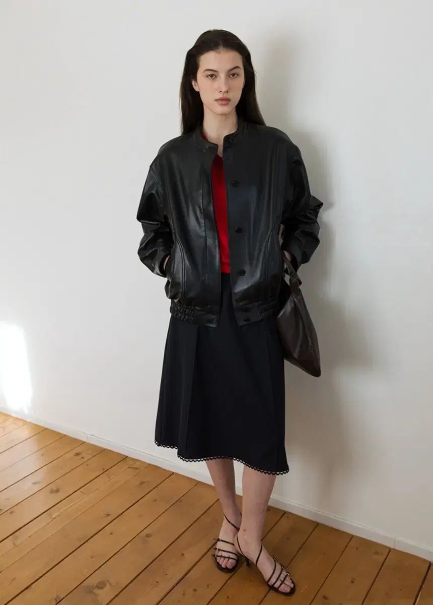 ムン・スア麻 スカート 新品