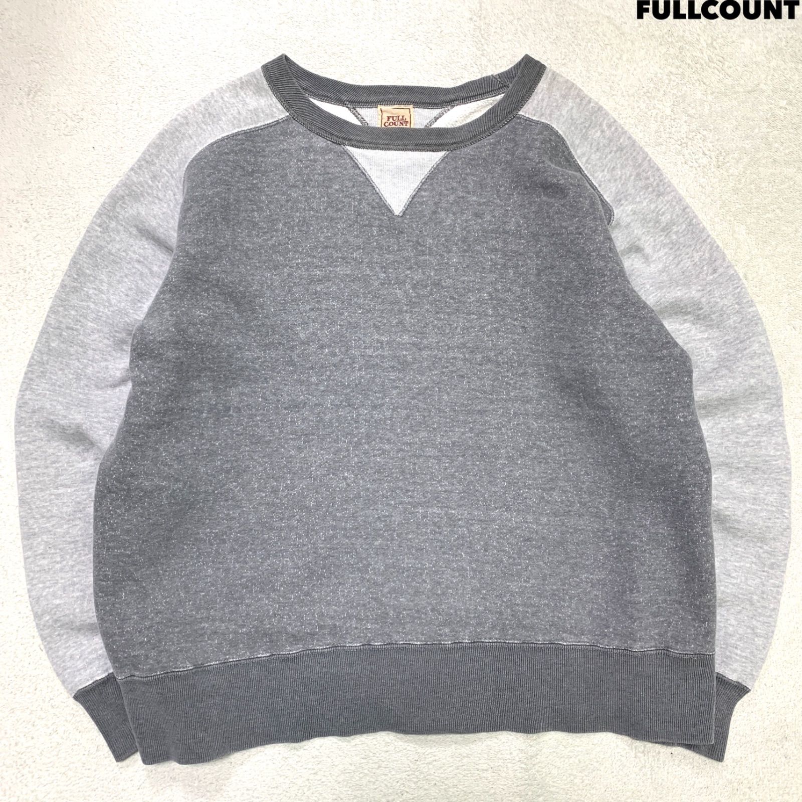 FULLCOUNT スウェットシャツ トレーナー 両Vガゼット フリーダム 