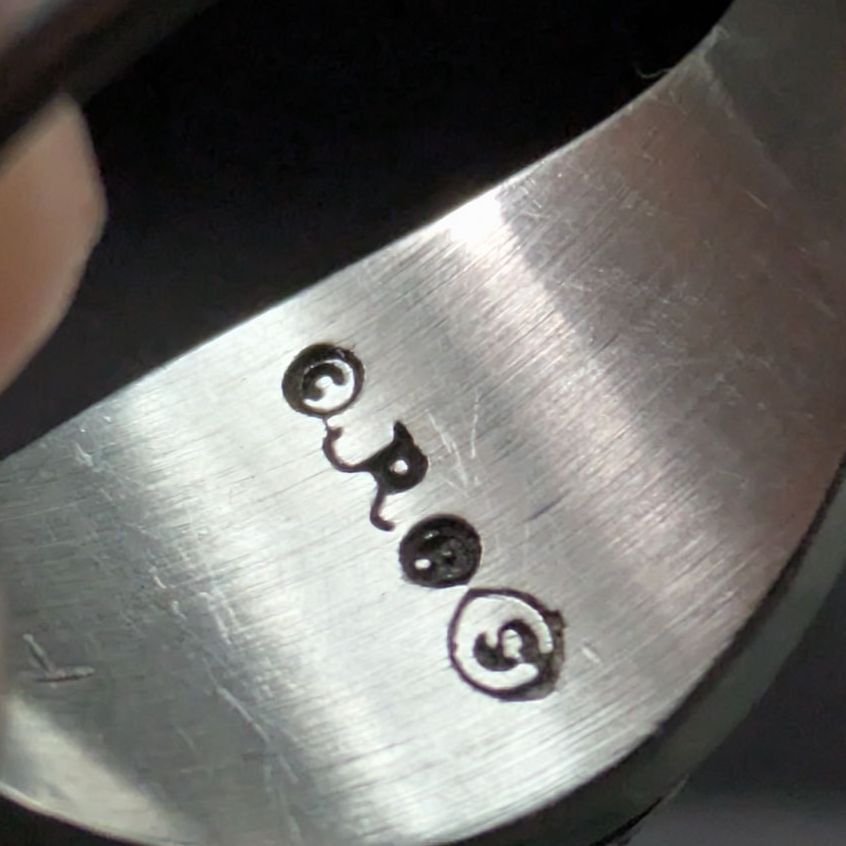 米国 John Roberts 1986年 カレッジリング 9.5号 緑石