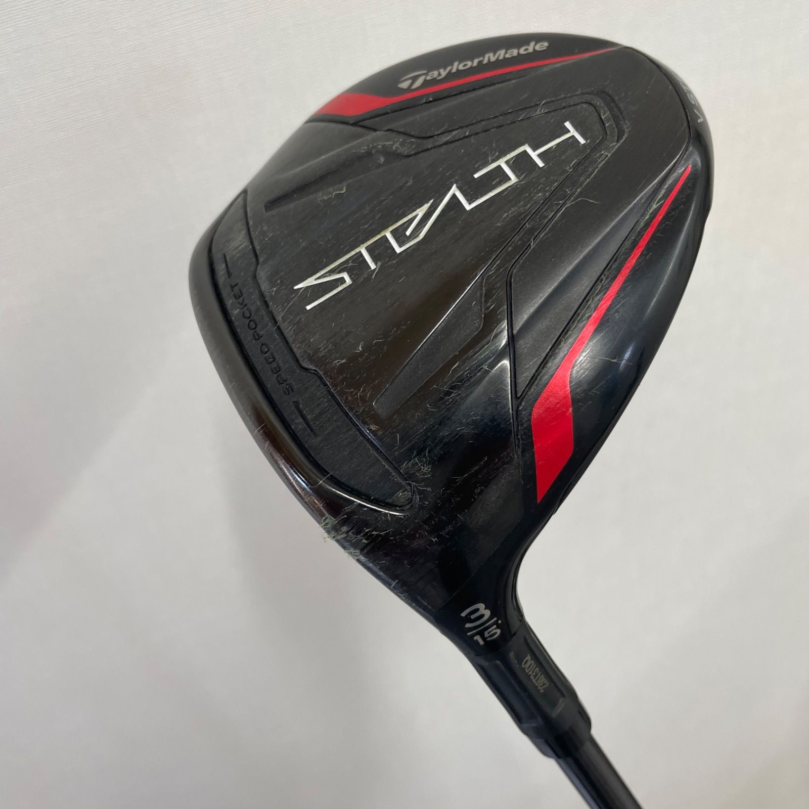 ■テーラーメイド STEALTH FW 3番 15度 レフティ シャフト テンセイTM50 フレックスS A26-1650