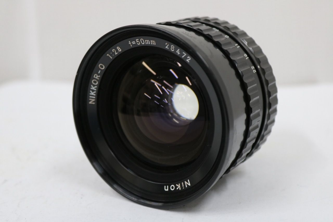 【訳あり品】 ニコン Nikon NIKKOR-O 50mm F2.8 中判レンズ e11097