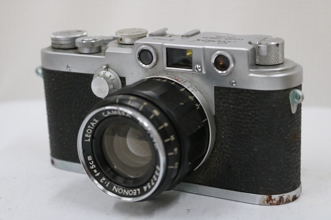 【訳あり品】 レオタックス Leotax LEONON 5cm F2 レンジファインダー カメラ e11022