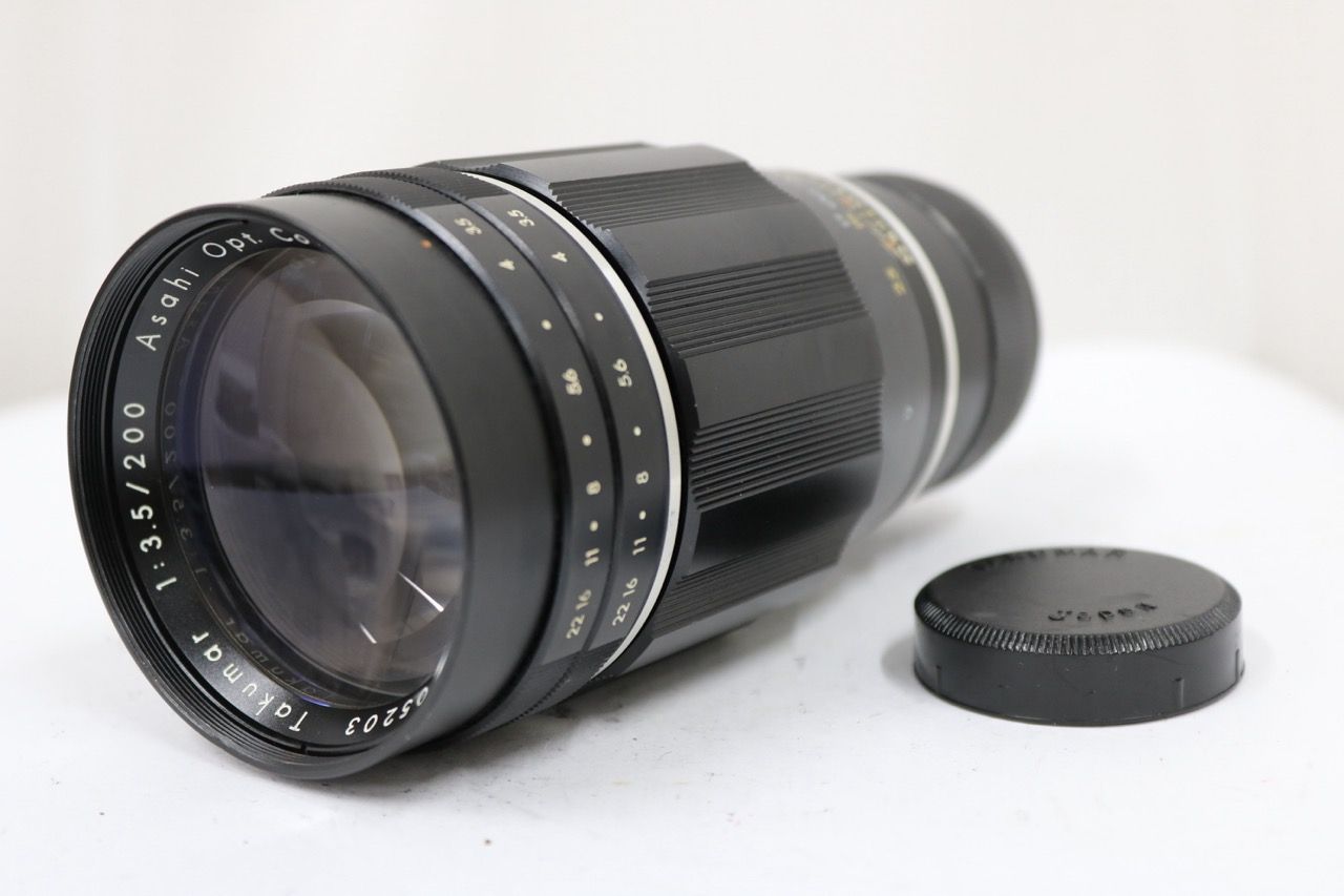 【返品保証】 ペンタックス Pentax Takumar 200mm F3.5 M42マウント プリセット絞り レンズ e11026