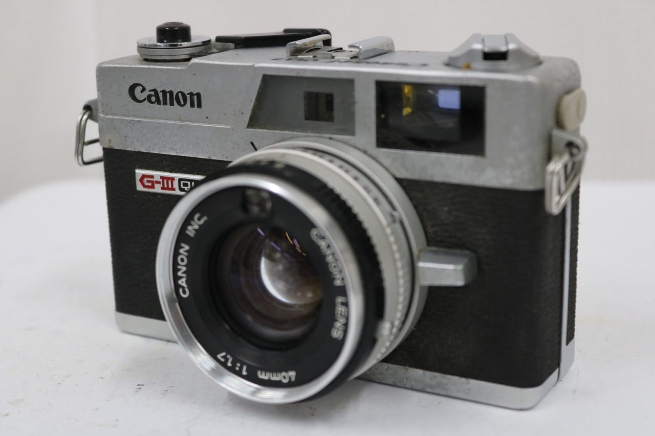【訳あり品】 キャノン Canon Canonet QL17 G-III 40mm F1.7 レンジファインダー カメラ e11055