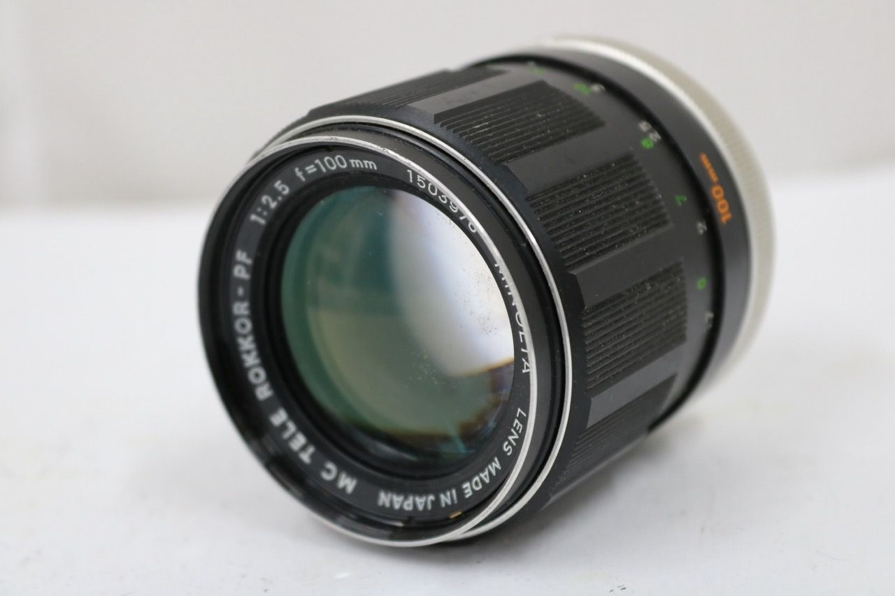 【返品保証】 ミノルタ Minolta MC-TELE ROKKO-PF 100mm F2.5 レンズ e11085