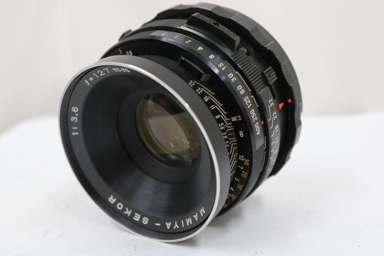 【返品保証】 マミヤ Mamiya MAMIYA-SEKOR 127mm F3.8 中判レンズ e11083