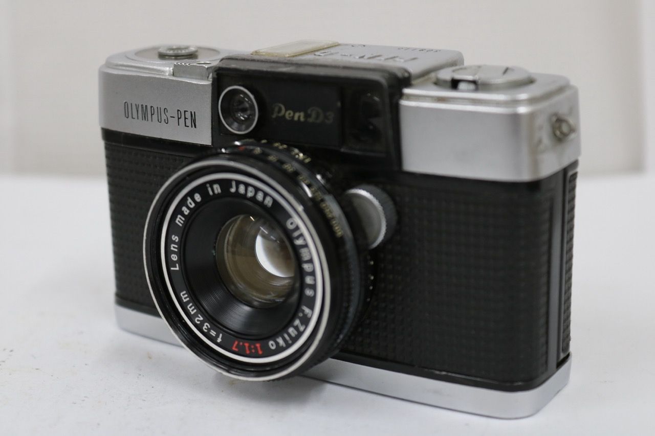 【返品保証】 オリンパス Olympus OLYMPUS-PEN PEN-D3 F.Zuiko 32mm F1.7 コンパクトカメラ e11041