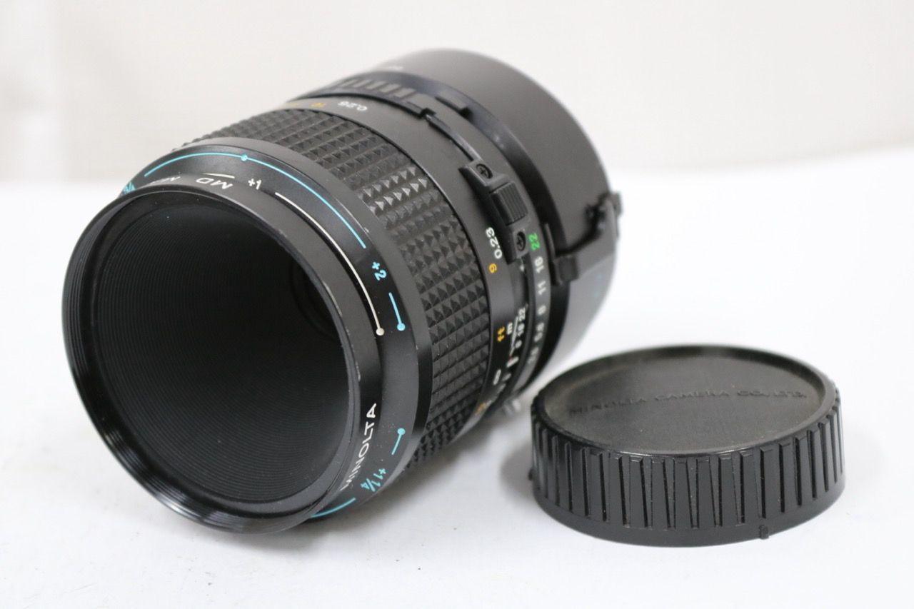 【返品保証】 ミノルタ Minolta MD MACRO 50mm F3.5 エクステンションチューブ付き レンズ e11068