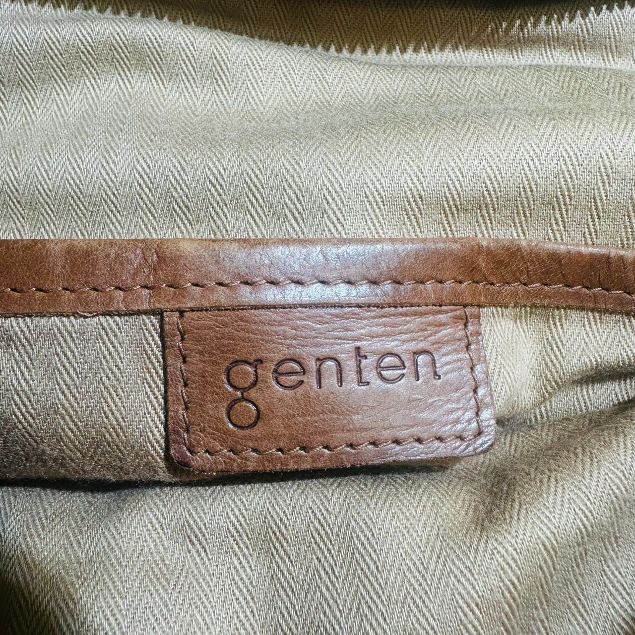 錦】genten ゲンテン アビラⅡ ミニリュック バックパック カーフ 