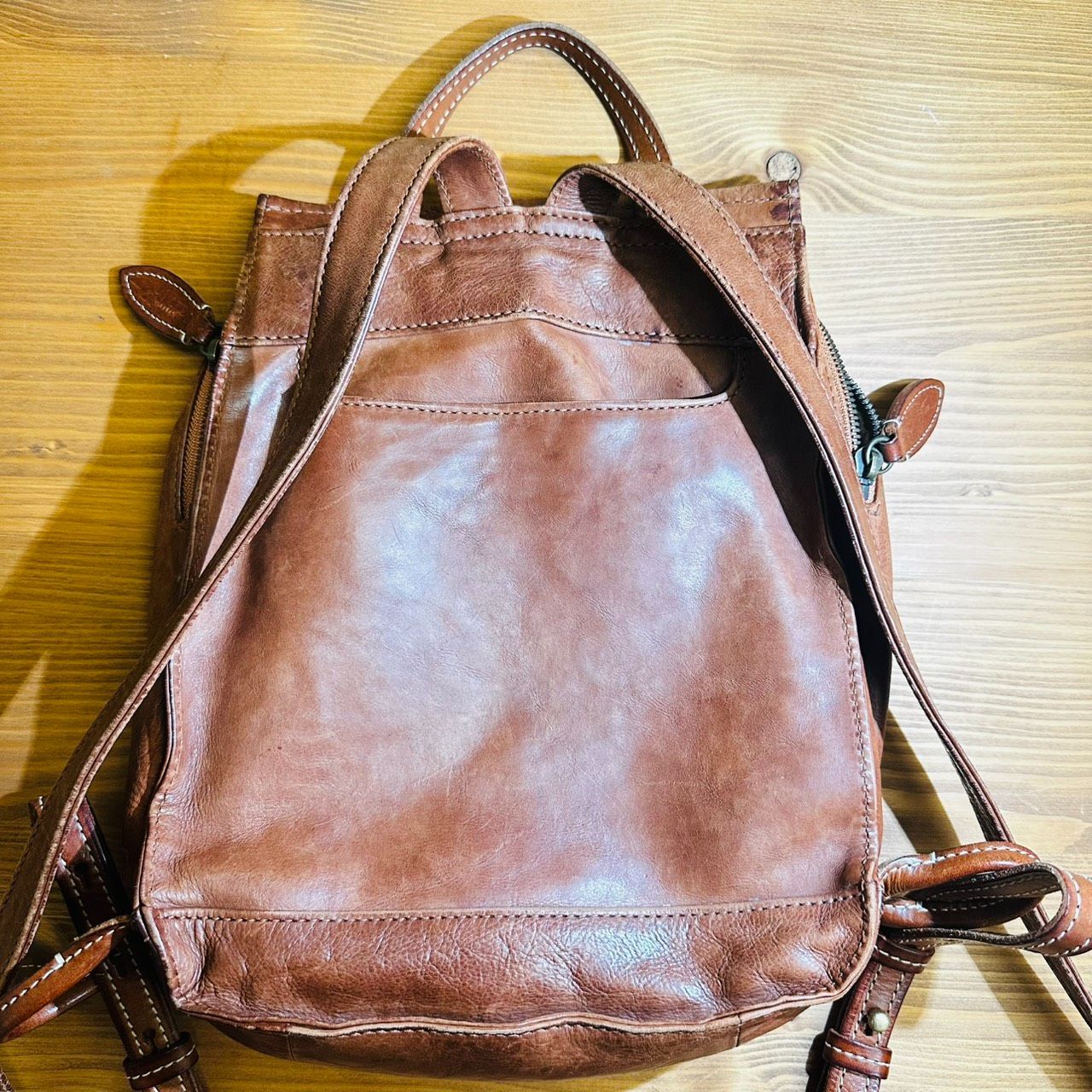 錦】genten ゲンテン アビラⅡ ミニリュック バックパック カーフ 