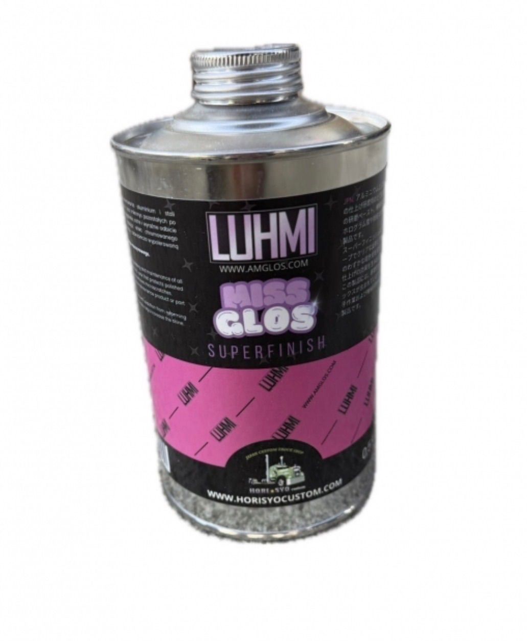 LUHMI Missgloss SUPER FINISH 0.5KG lady ピンク　アルミ磨き　仕上げ　ステンレス磨き　メッキクリーナー