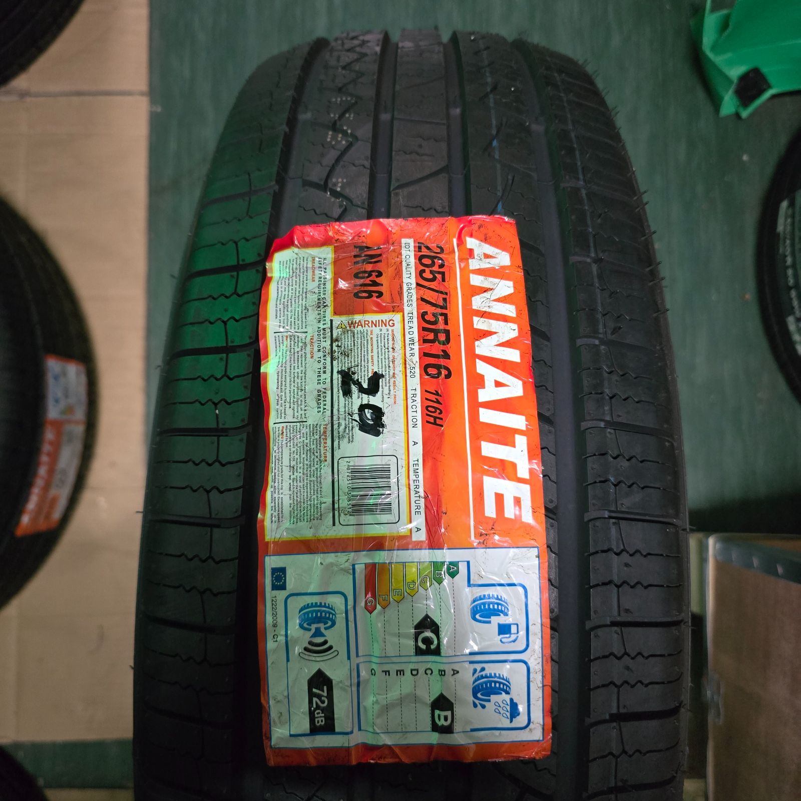 【新品未使用 265/75R16 AN616 1本】