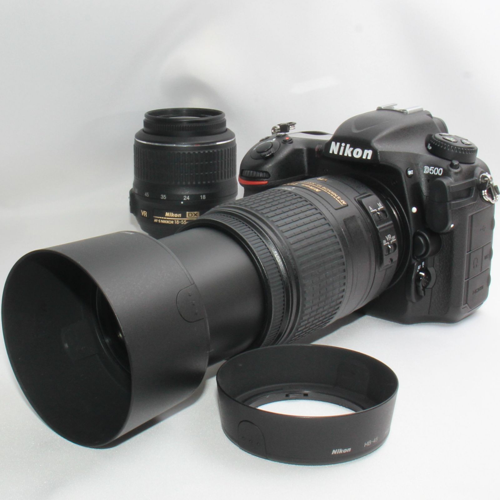 ✨予備バッテリー付き✨Nikon D500 手ぶれ補正 超望遠 ダブルズーム✨