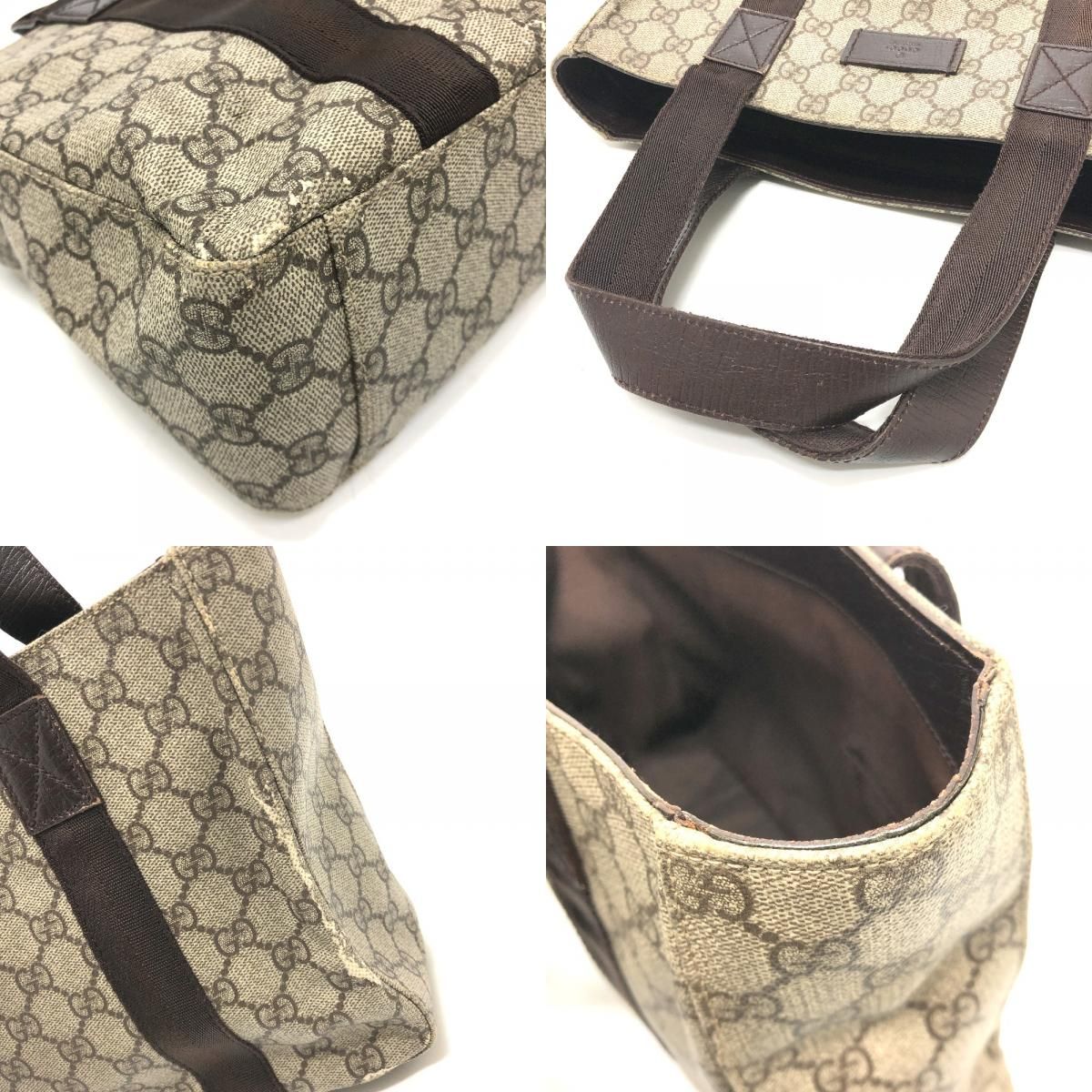 GUCCI グッチ ハンドバッグ ロゴ 141976 GGスプリームキャンバス 