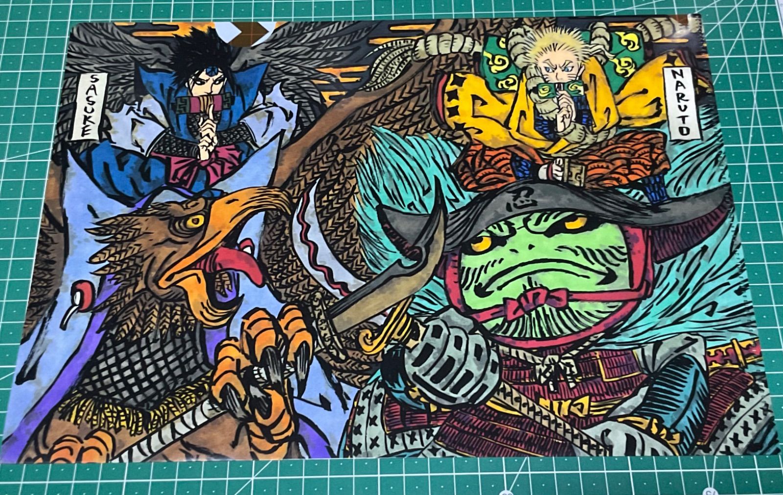 NARUTO クリアファイル うずまきナルト うちはサスケ