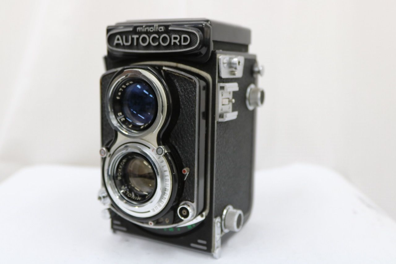 【訳あり品】 ミノルタ Minolta Autocord オートコード III型 二眼カメラ e11175