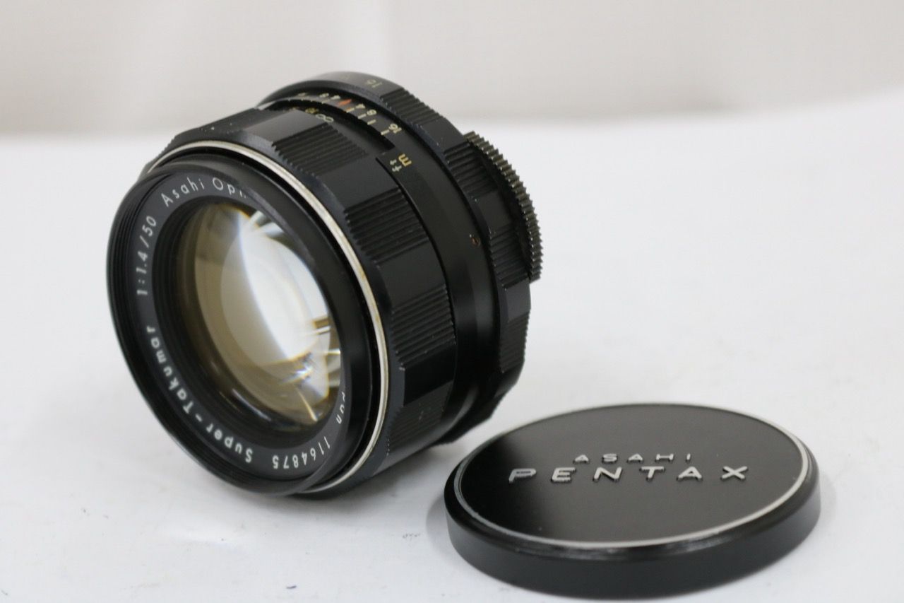 【訳あり品】 【前期型】 ペンタックス Pentax Super-Takumar 50mm F1.4 レンズ e11176