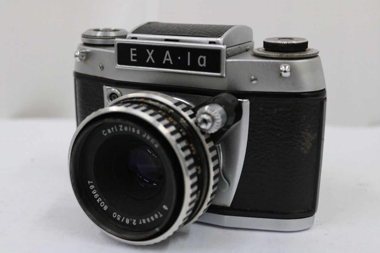 【返品保証】 エキサクタ EXA 1a + Jena Tessar 50mm F2.8 ボディ レンズセット e11148 28,638円