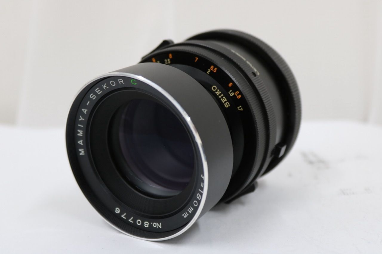 【返品保証】 マミヤ Mamiya MAMIYA-SEKOR C 180mm F4.5 中判レンズ e11117