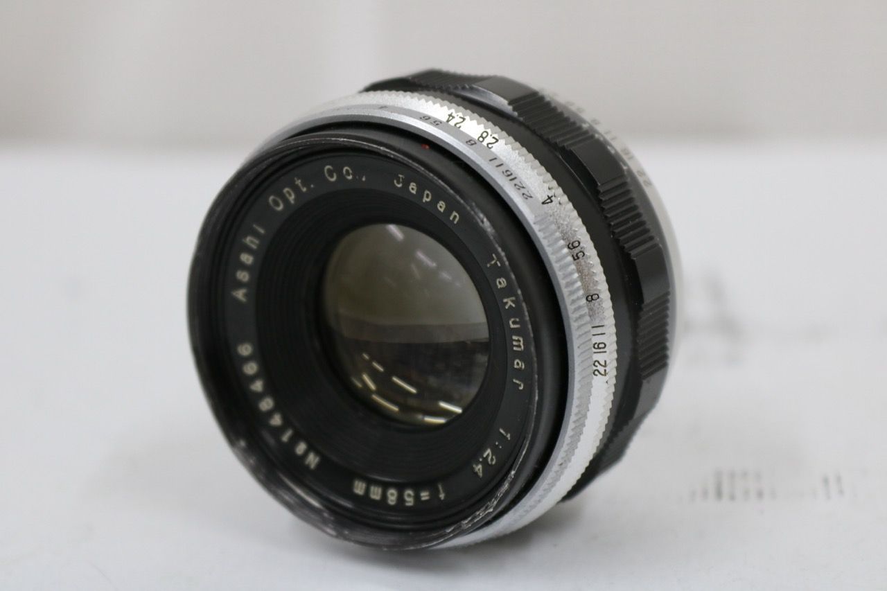 【訳あり品】 ペンタックス Pentax Takumar 58mm F2.4 プリセット絞り レンズ e11152