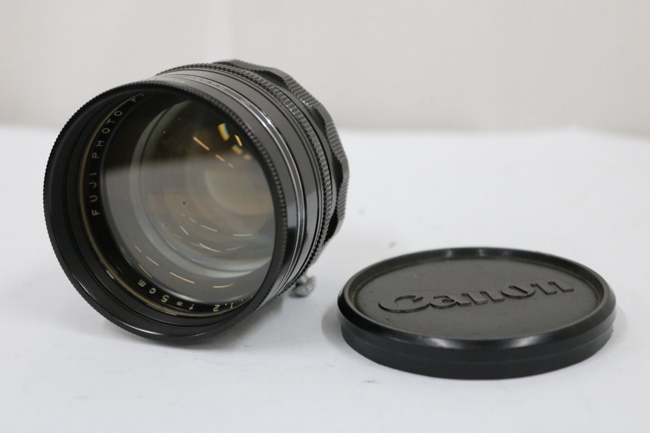 【返品保証】 【希少】 富士フィルム Fujifilm Fujinon 5cm F1.2 ライカLマウントレンズ e11138