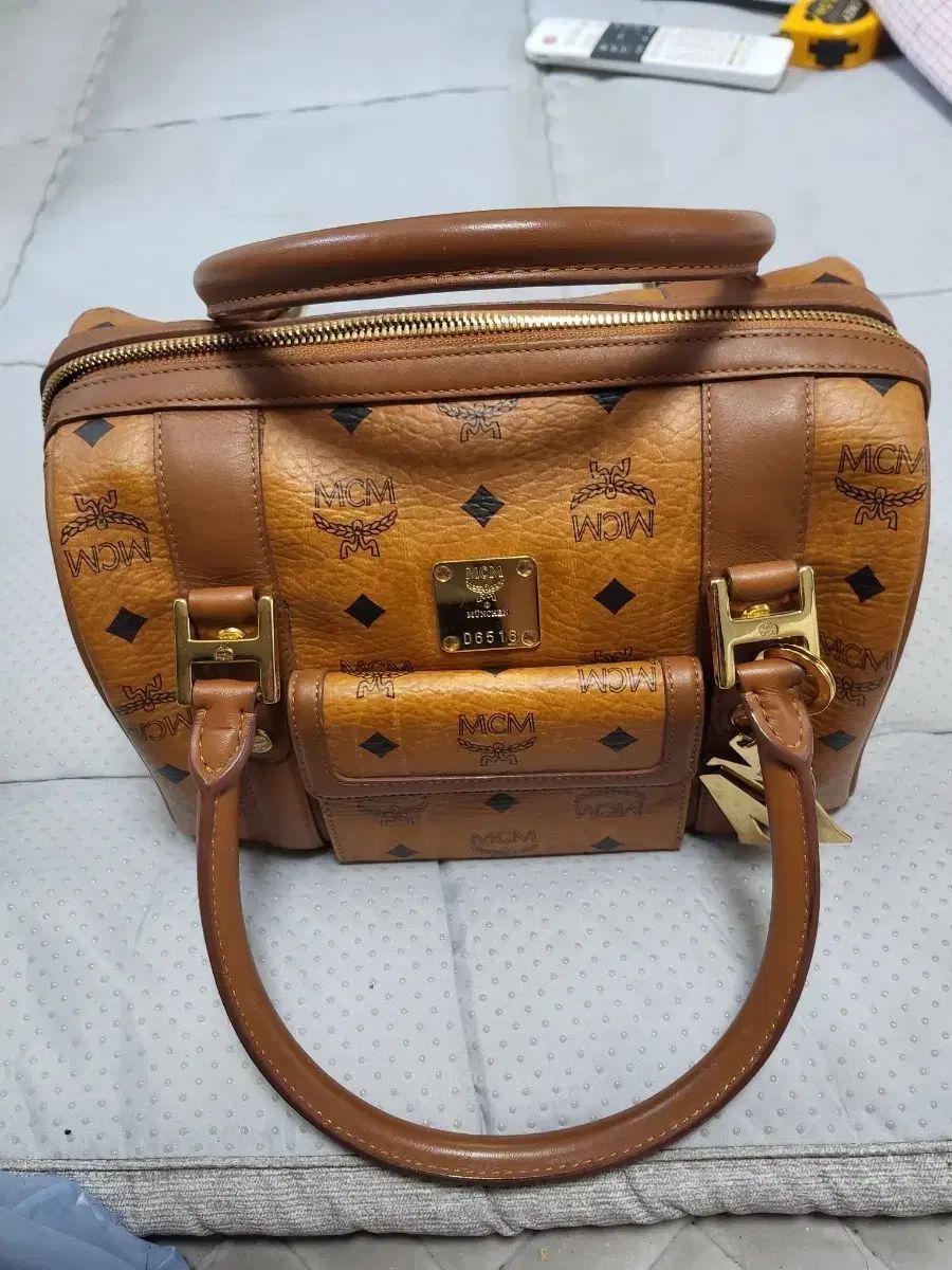 MCM ボストンバッグ バッグ ブラウン