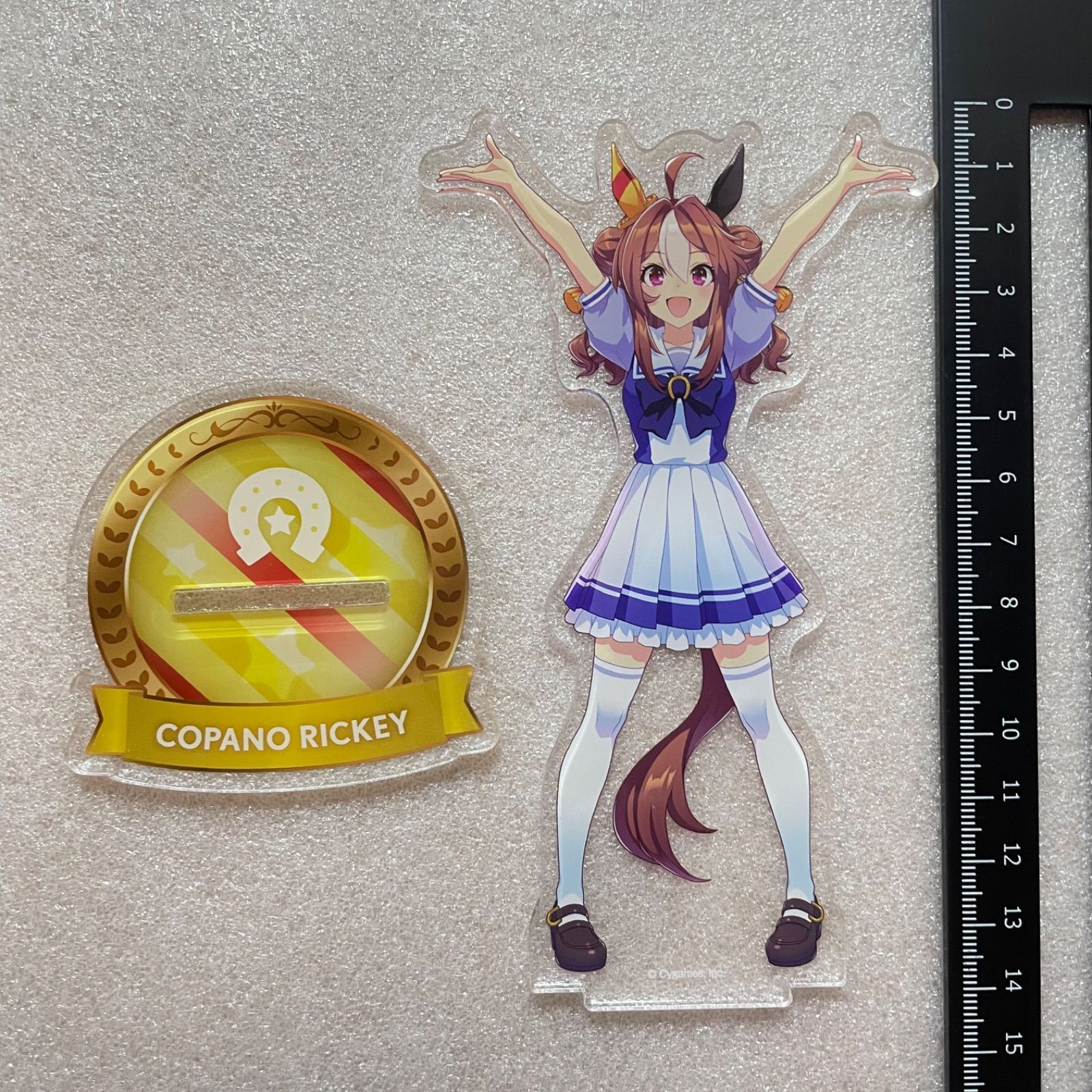コパノリッキー 公式アクリルスタンド 制服 ウマ娘 プリティーダービー