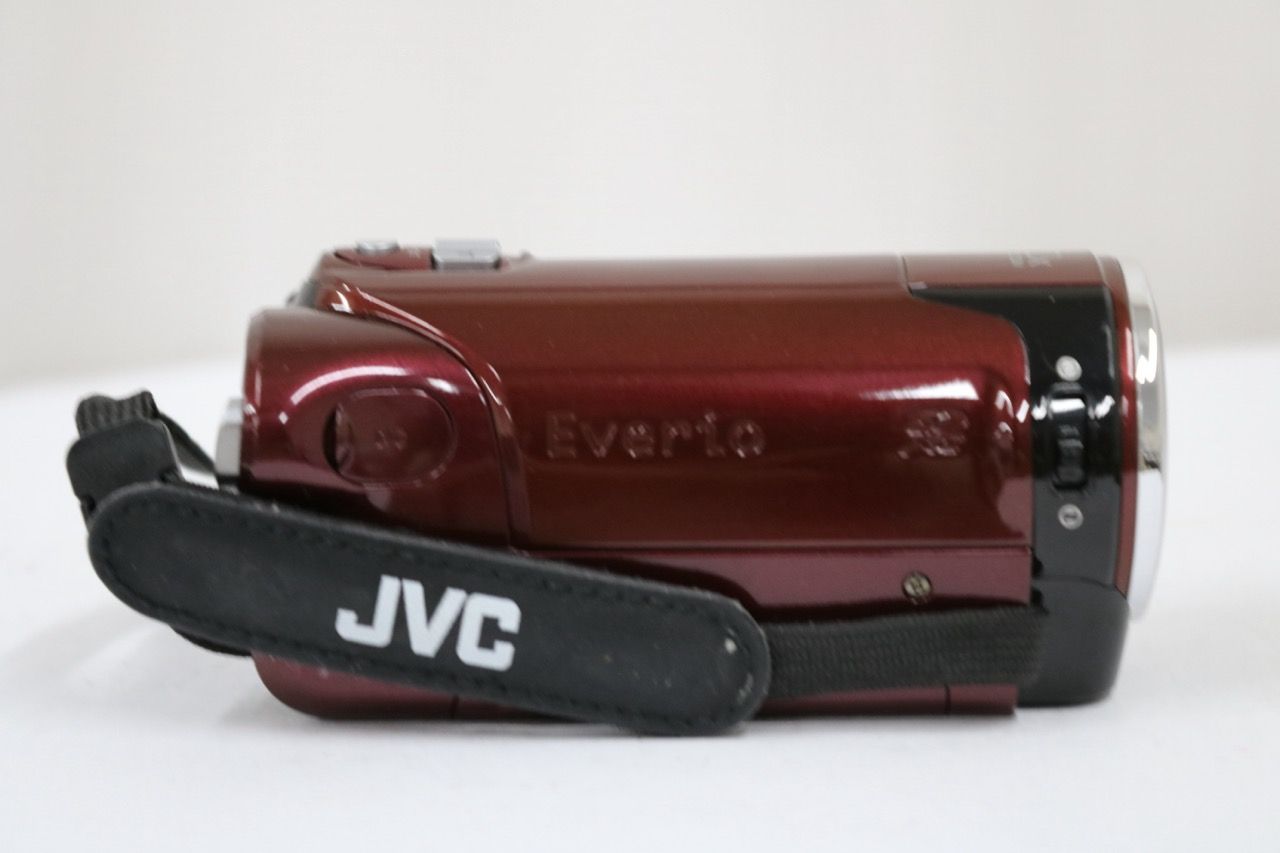 返品保証】 【元箱付き】JVC Everio GZ-HM460 レッド 40x 付属品多数