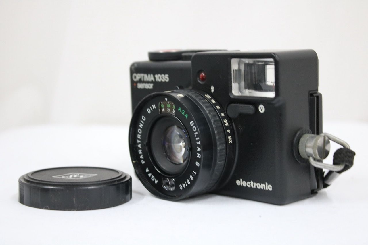 AGFA OPTIMA 1035 ／ 40mm F2.8 【現状品】 訳あり品】 Agfa OPTIMA 1035 sensor electronic 40mm F2.8 コンパクト
