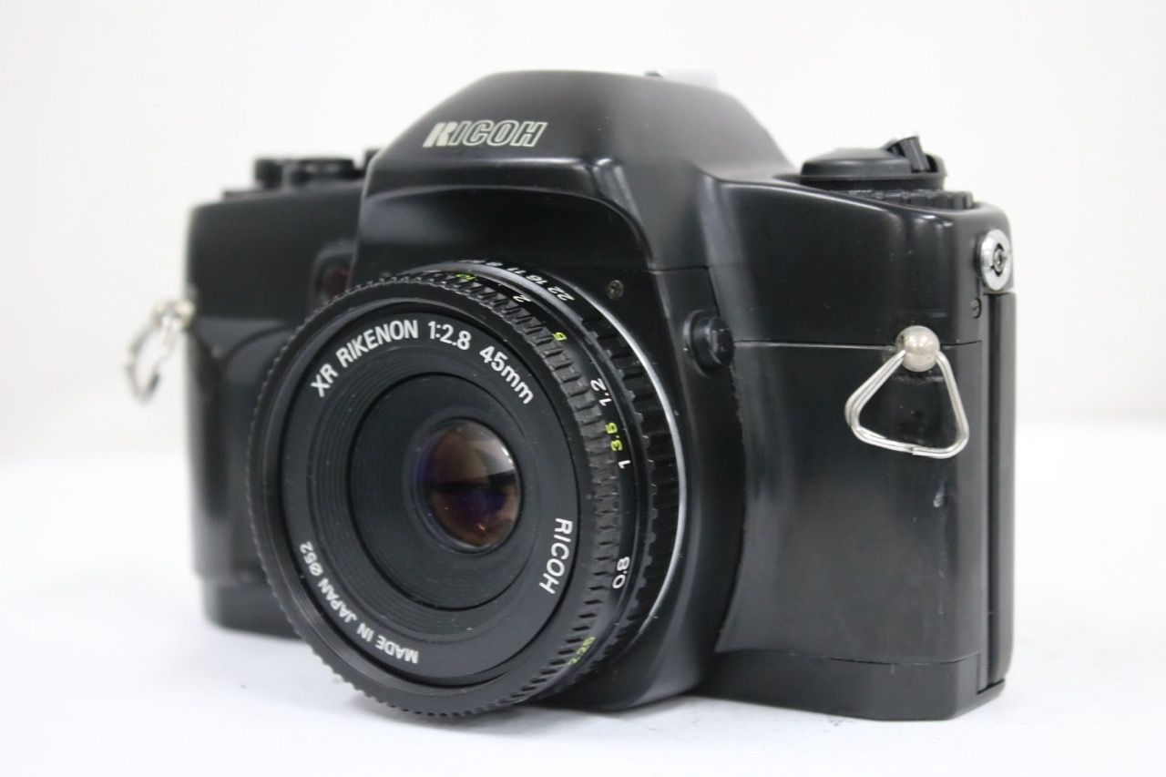 【完動品】RICOH XR-7MⅡ 返品保証】 リコー Ricoh XR-7MⅡ XR RIKENON 45mm F2.8 ボディレンズ