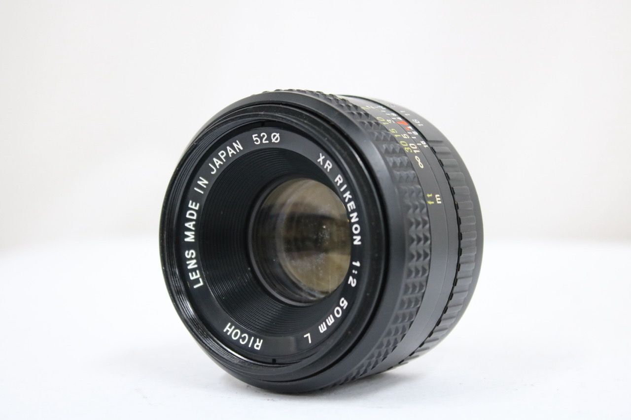 【返品保証】 リコー Ricoh XR RIKENON 50mm F2 L レンズ e11240